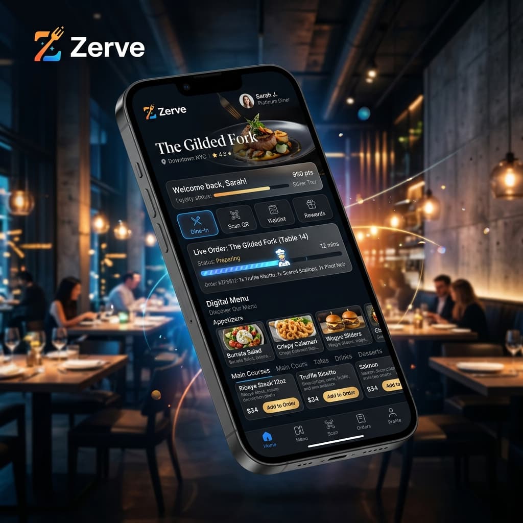 Zerve mockup